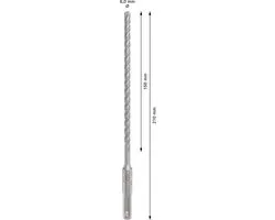 Bosch Professional SDS plus-5X Hamerboor 6x150x210mm - Beton