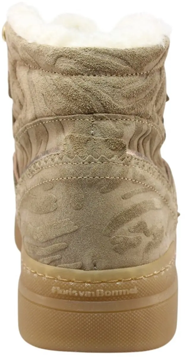 Floris van Bommel Fygi 02.01 Dames Sneakers - Taupe - afbeelding 6 van 6