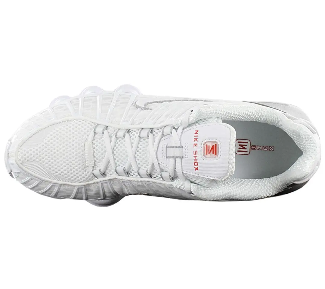 Nike Shox TL AR3566-100 Dames Sneaker - Wit - afbeelding 4 van 5