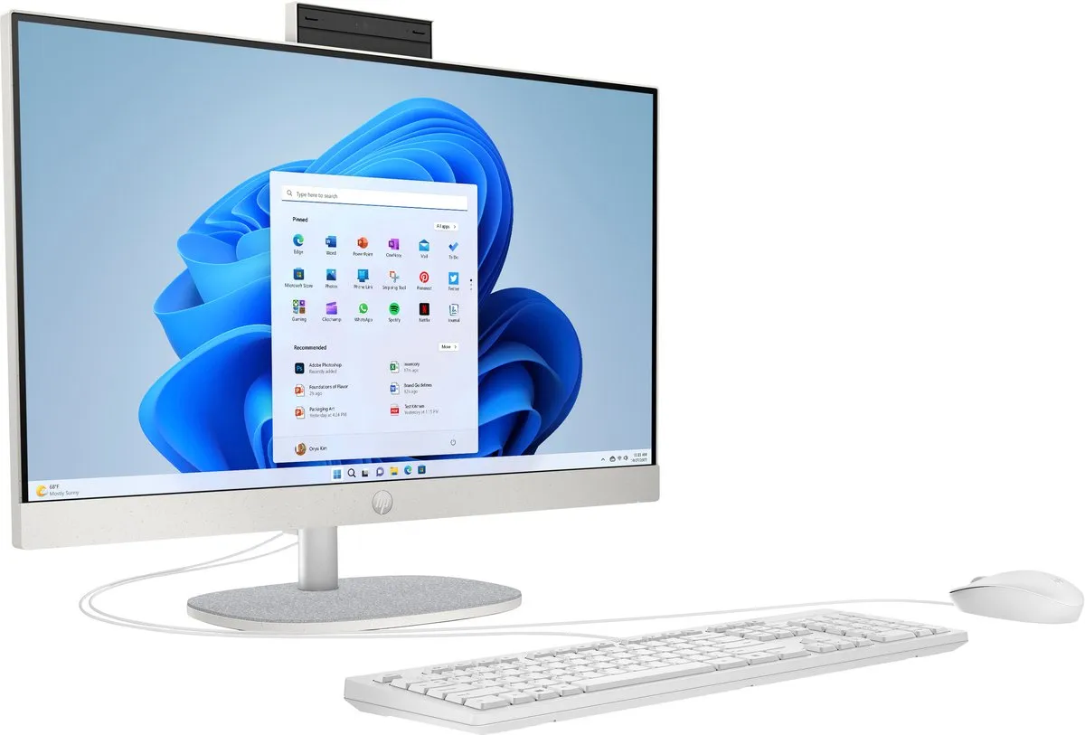 HP 24-cr0730nd All-in-One PC - 16GB RAM 512GB SSD