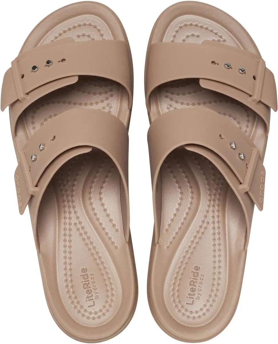 Crocs Brooklyn Low Wedge Sandal 207431-2Q9 - Vrouwen Bruin - afbeelding 2 van 6