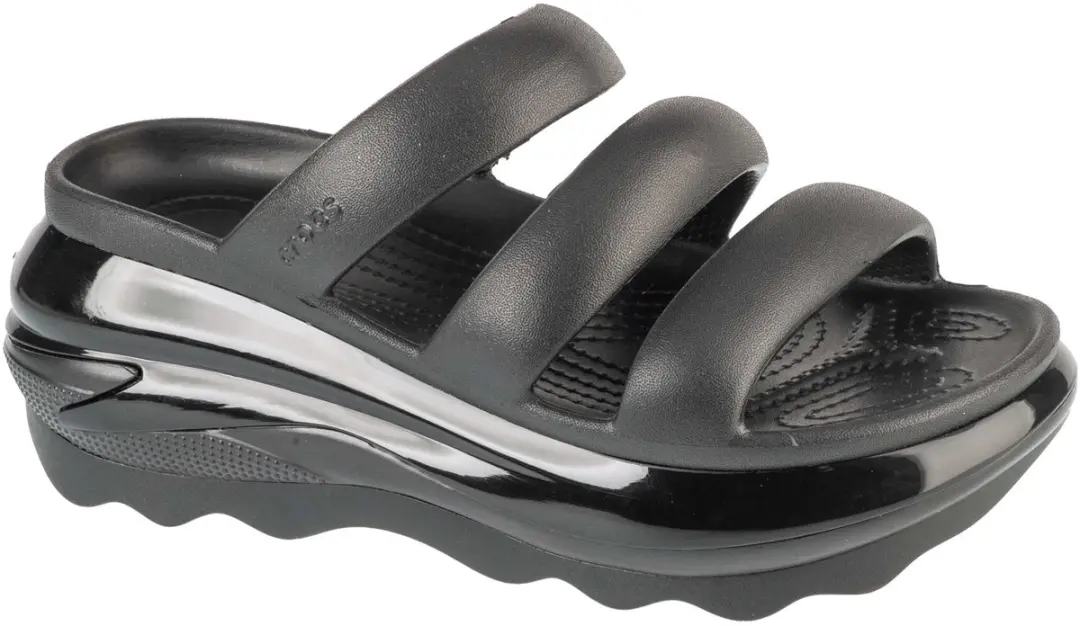 Crocs Mega Crush Triple Strap Slides 209842-001