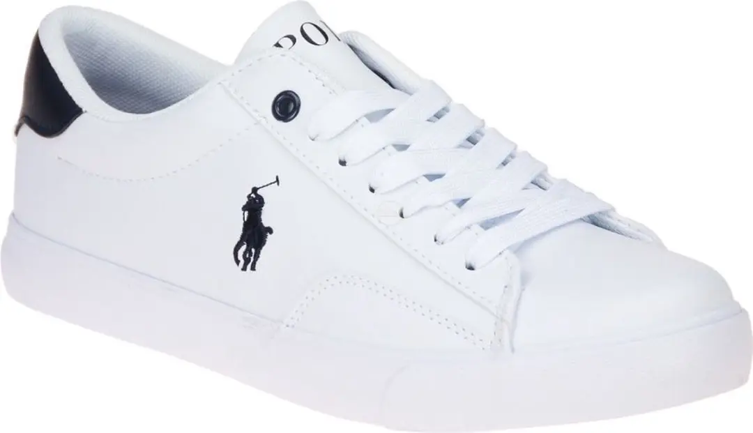 Polo Ralph Lauren Theron IV Sneakers - Wit - Maat 39 - afbeelding 2 van 6