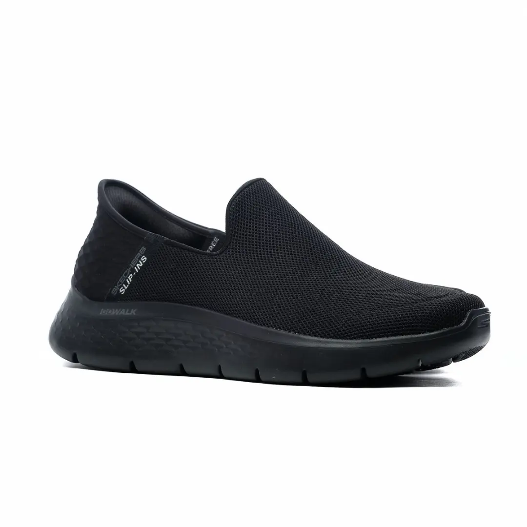Skechers Slip-ins Go Walk Flex Heren Instapschoenen - Zwart - 44 - afbeelding 2 van 6