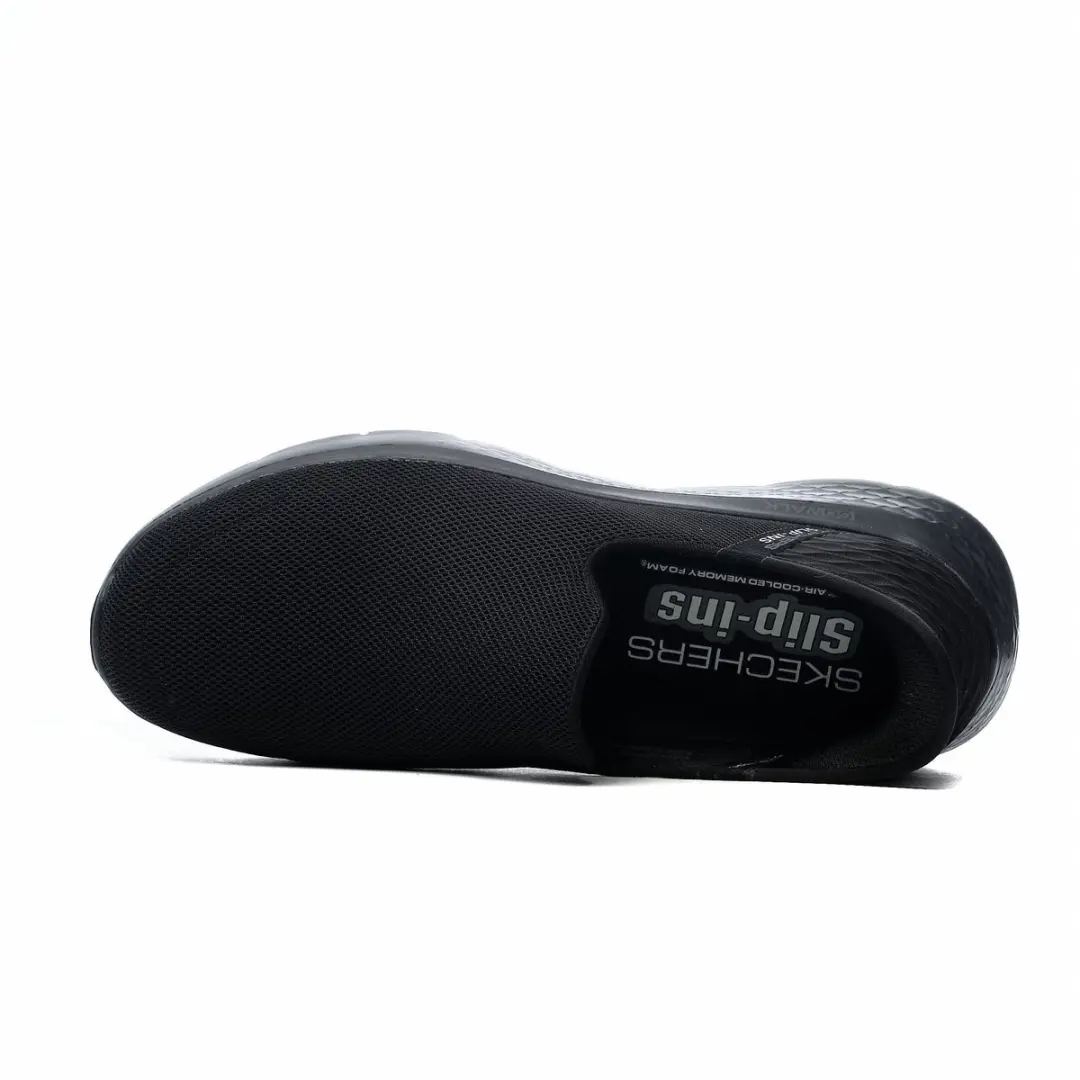 Skechers Slip-ins Go Walk Flex Heren Instapschoenen - Zwart - 44 - afbeelding 3 van 6