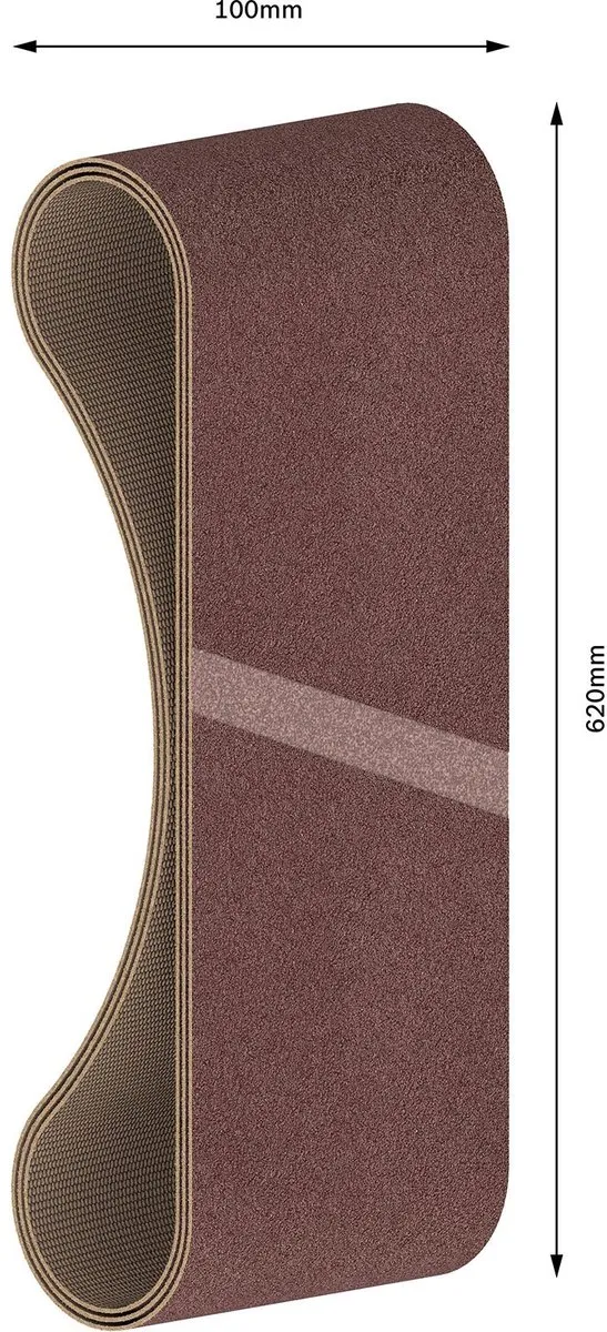 Bosch Professional 3 Banden 100x620mm Best Wood+Paint - 3 Stuks