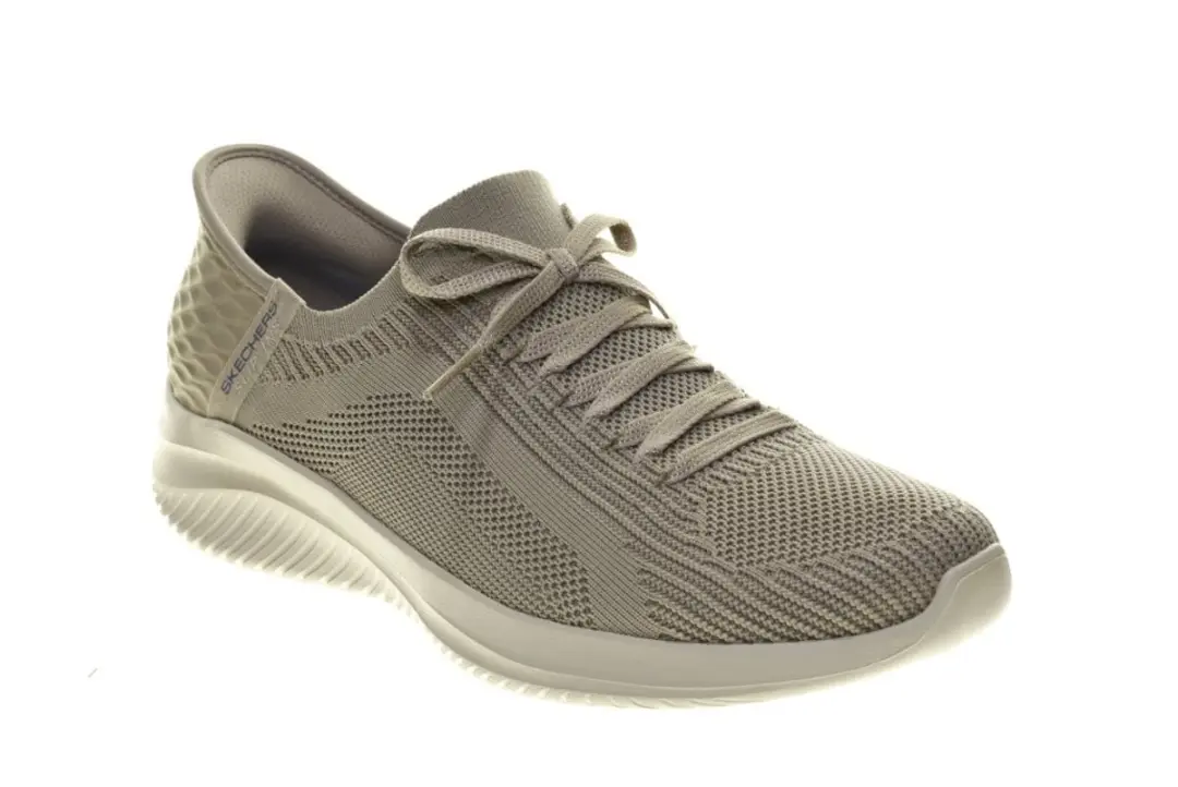 Skechers Hands Free Slip-Ins Ultra Flex 3.0 Dames Sneaker 149710 - Taupe - afbeelding 3 van 6