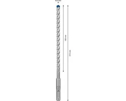 Bosch Professional EXPERT SDS plus-7X Hamerboor 8mm - 150mm - afbeelding 6 van 6