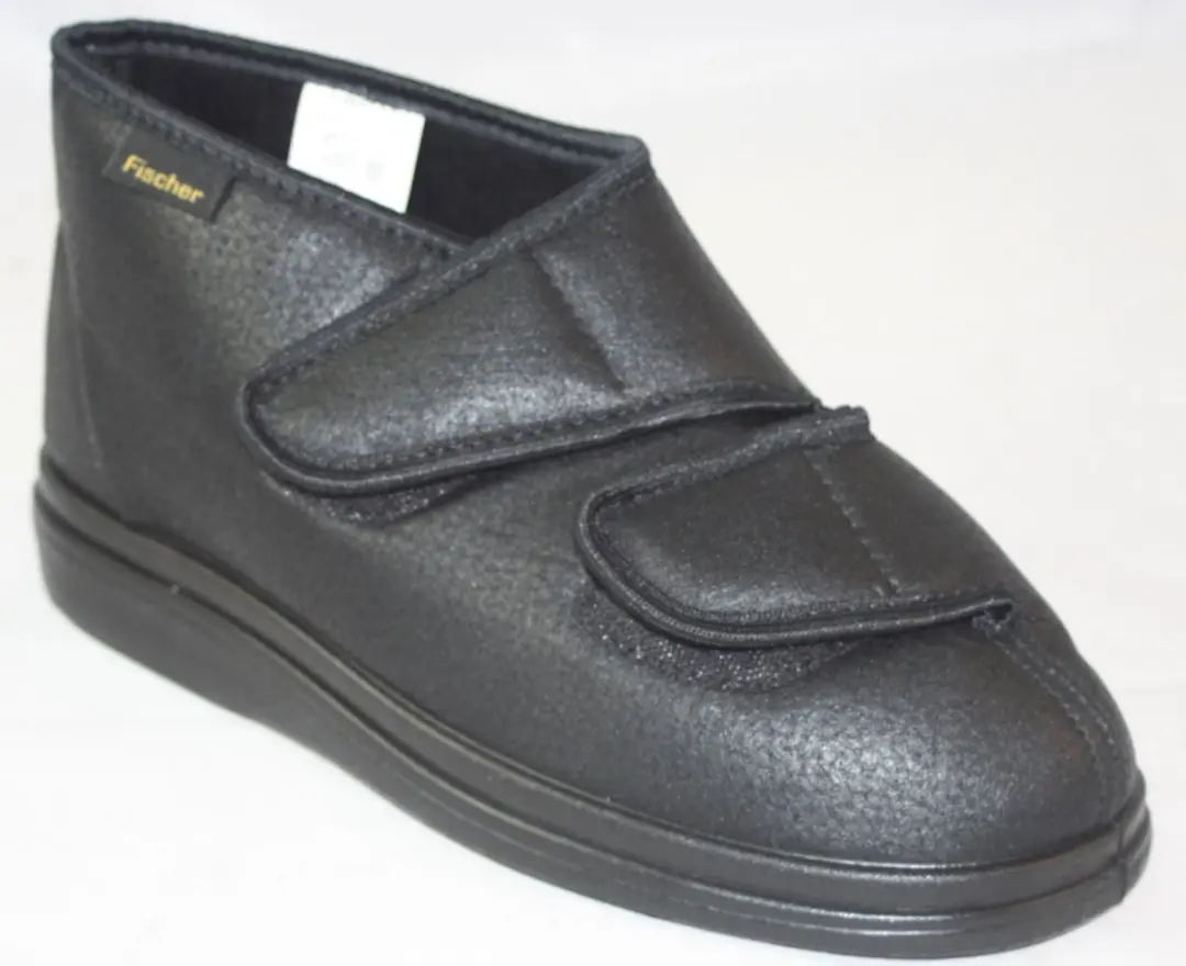 Fischer Dames Pantoffel 13995 222 - Zwart