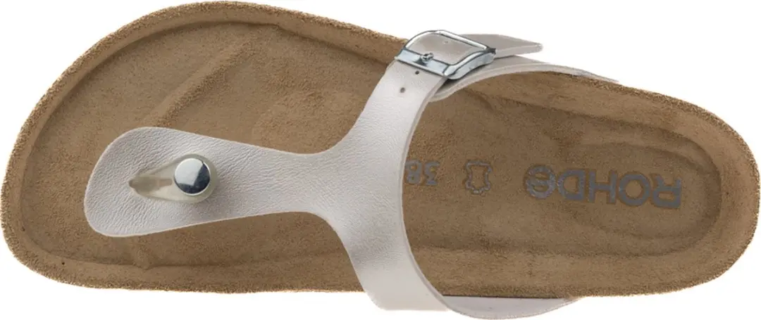Rohde 5600 01 Leren Dames Slippers Teenslippers