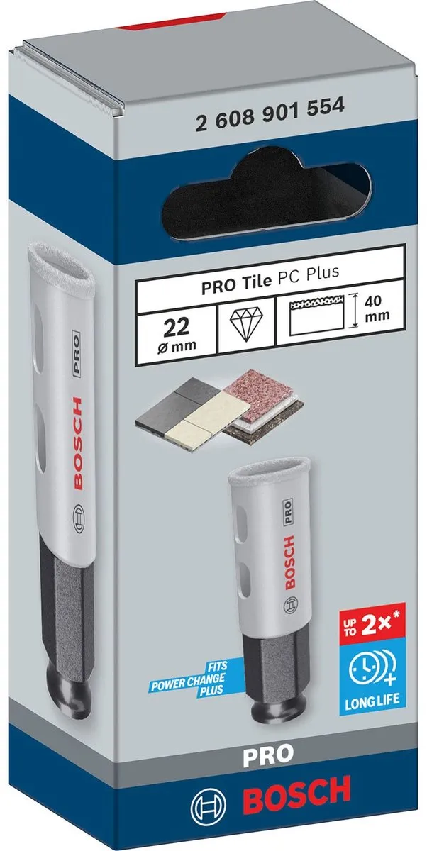 Bosch Professional PRO Tegel PC Plus Gatzaag 22mm - 2608901554 - afbeelding 6 van 6