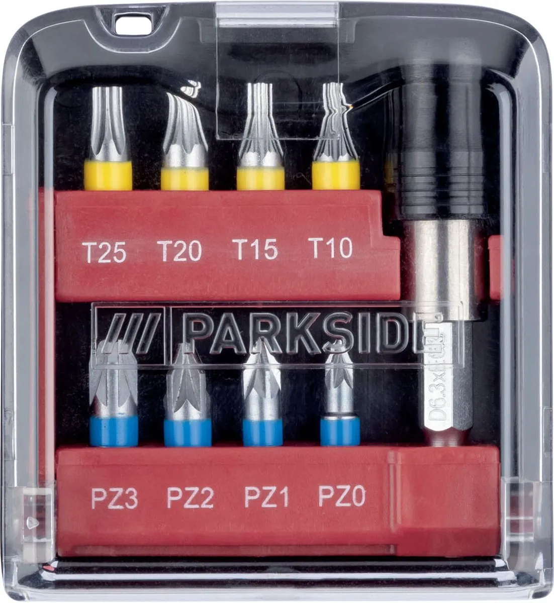 PARKSIDE Bitset T10 - 9 Stuks
