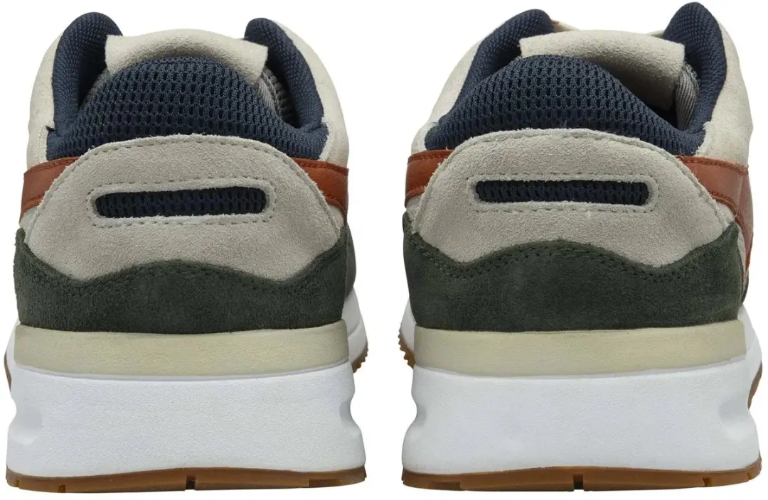 Gola Delta CMB780 Trainers - 43 - Afgebroken wit/duik kaki/moody oranje - afbeelding 2 van 5