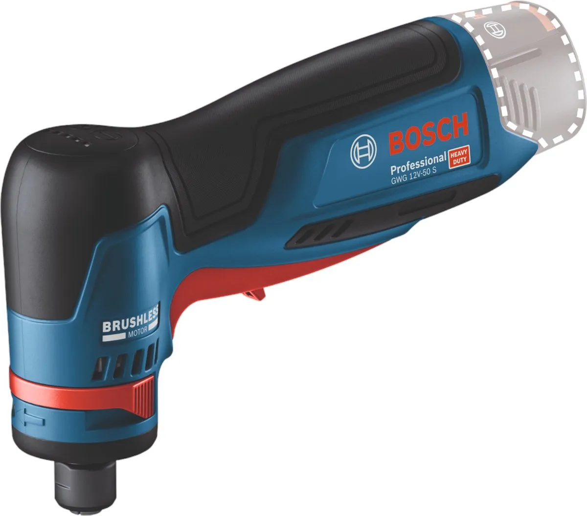 Bosch Professional GWG 12V-50 S Rechte Slijpmachine - Metaal