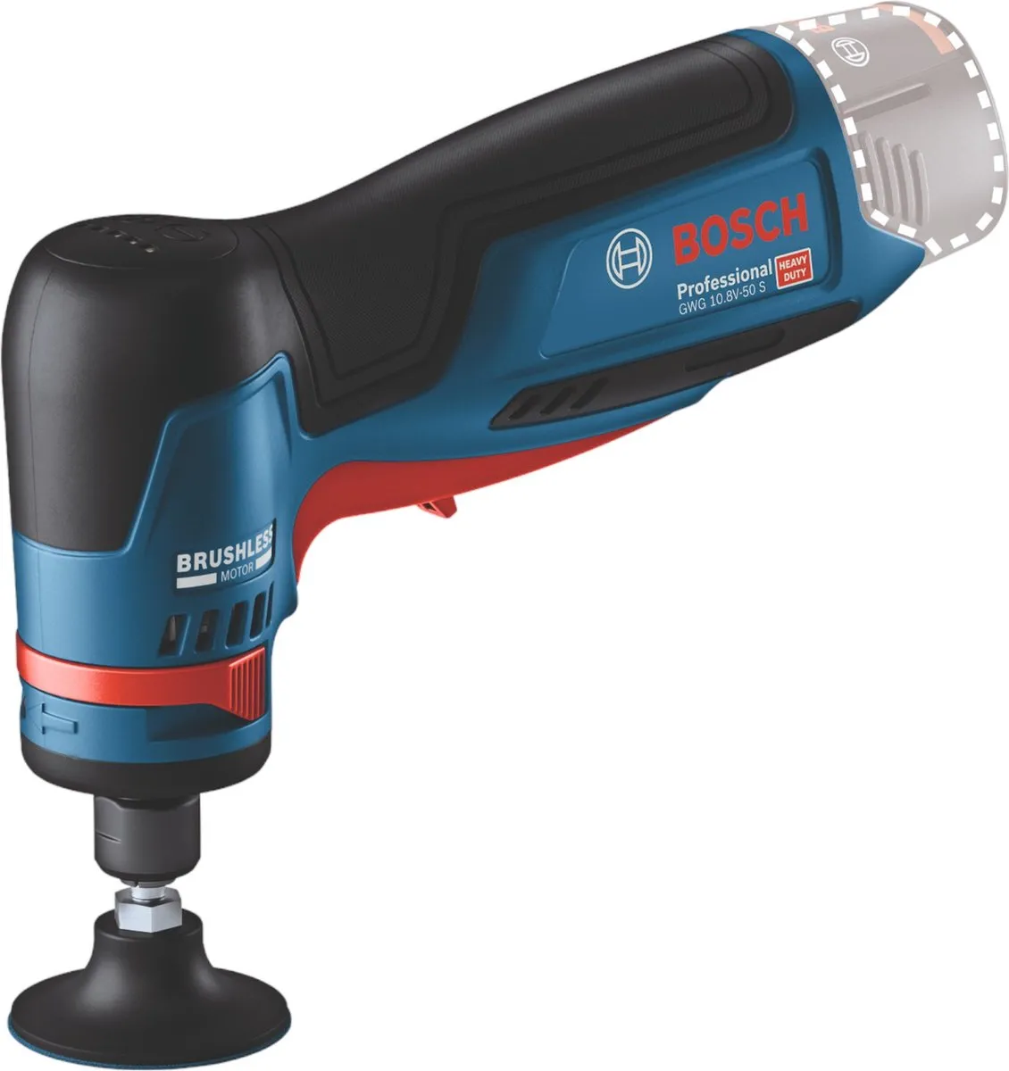 Bosch Professional GWG 12V-50 S Rechte Slijpmachine