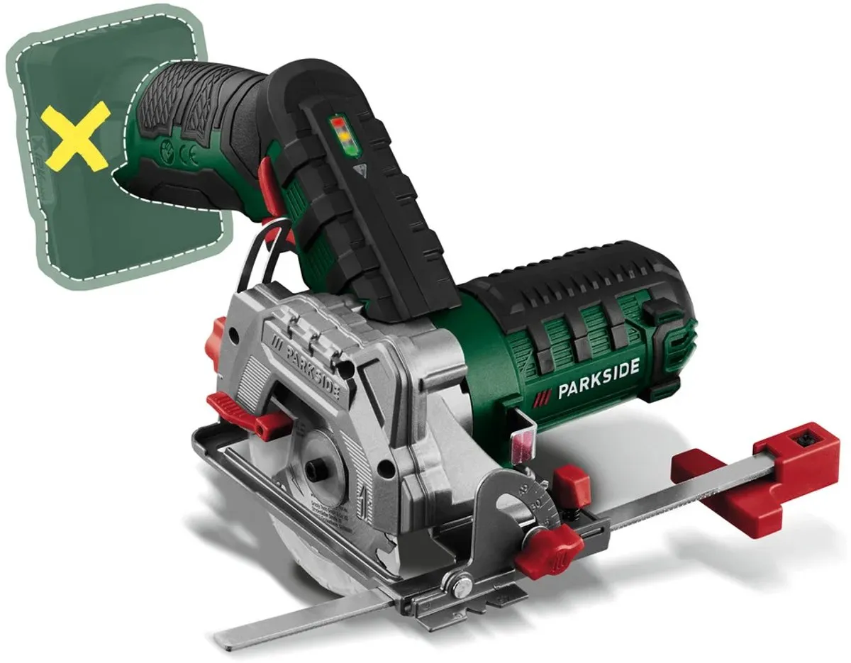 PARKSIDE Accu Handcirkelzaag 12V - Hout Ø85mm