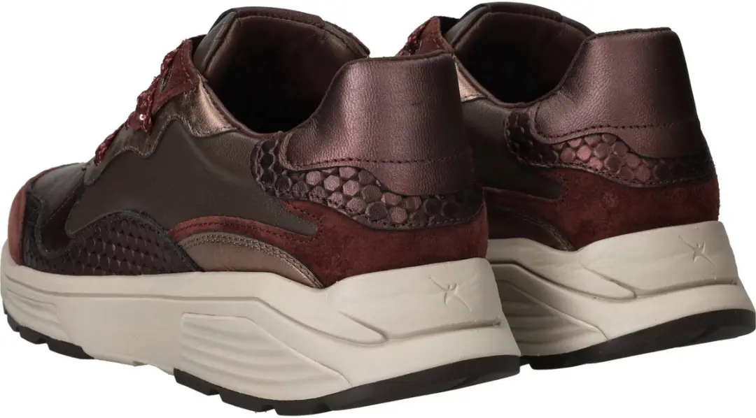 Xsensible Rainbow Stretchwalker GX Sneakers Dames - Rood 36