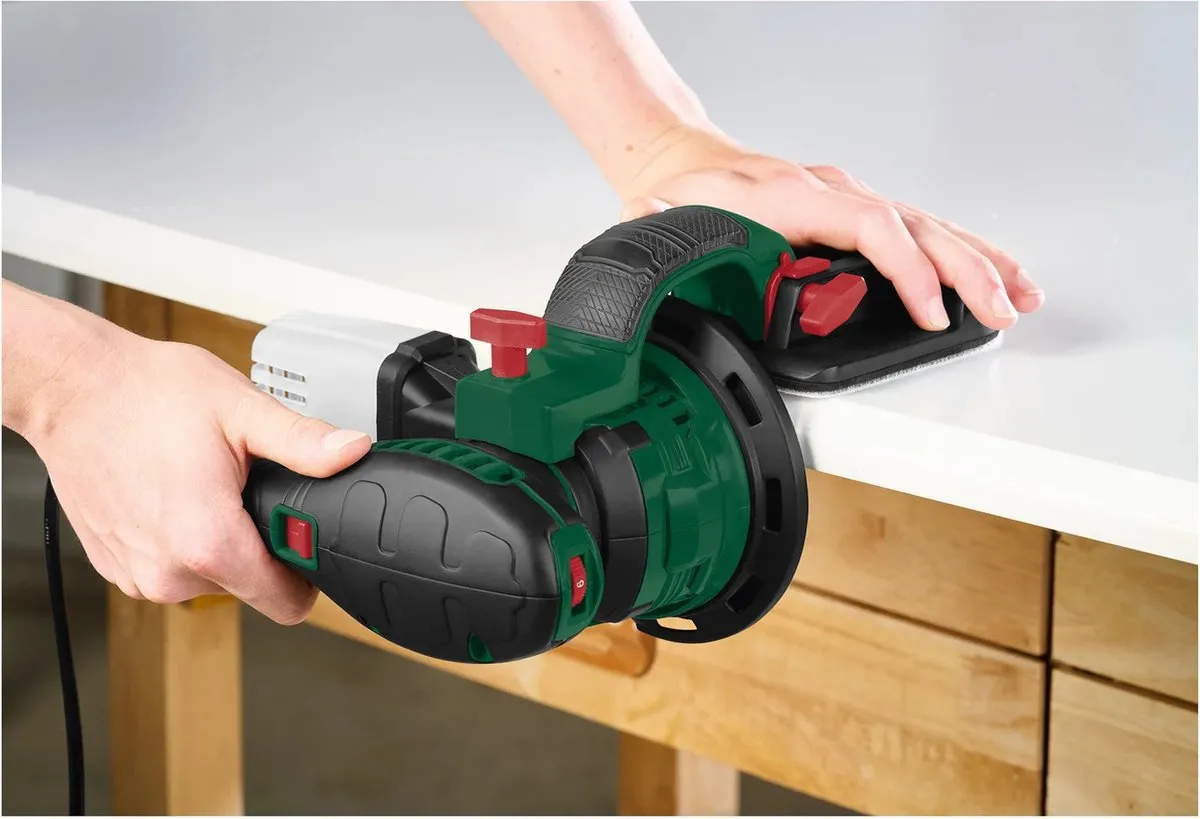 PARKSIDE Kantenschuurmachine 250W - 125mm - 6-traps toerental