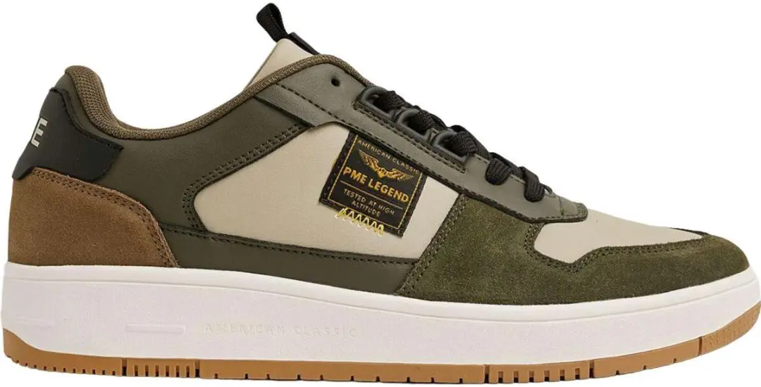 PME Legend Gobbler Heren Sneakers - Groen - Maat 44 - afbeelding 3 van 6