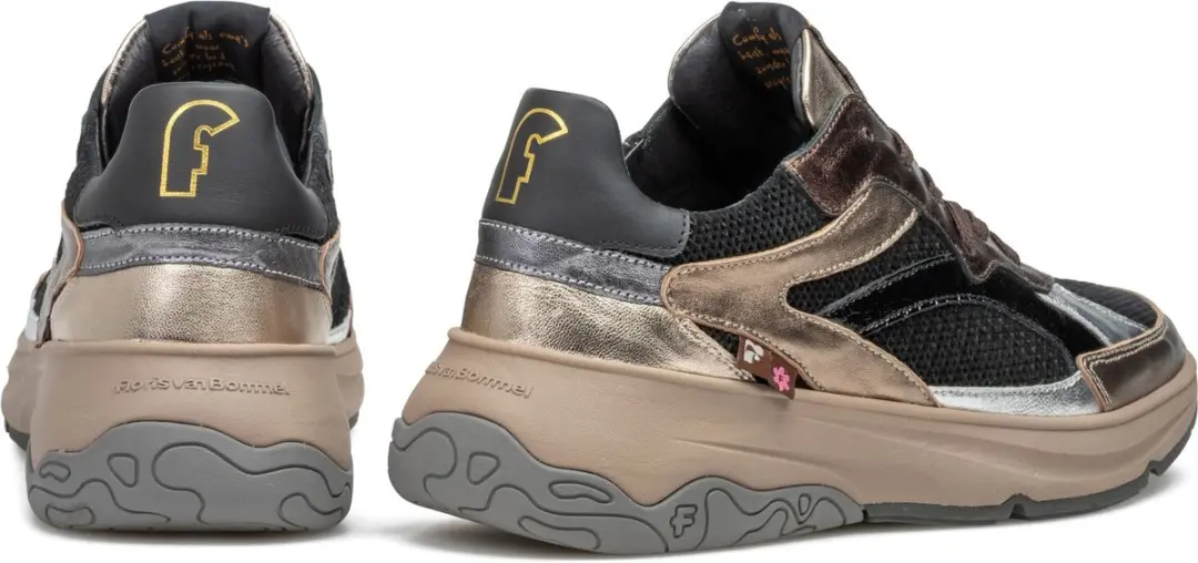 Floris van Bommel Holli Sneakers Sfw-10141 - Brons - 39,5 - afbeelding 5 van 6