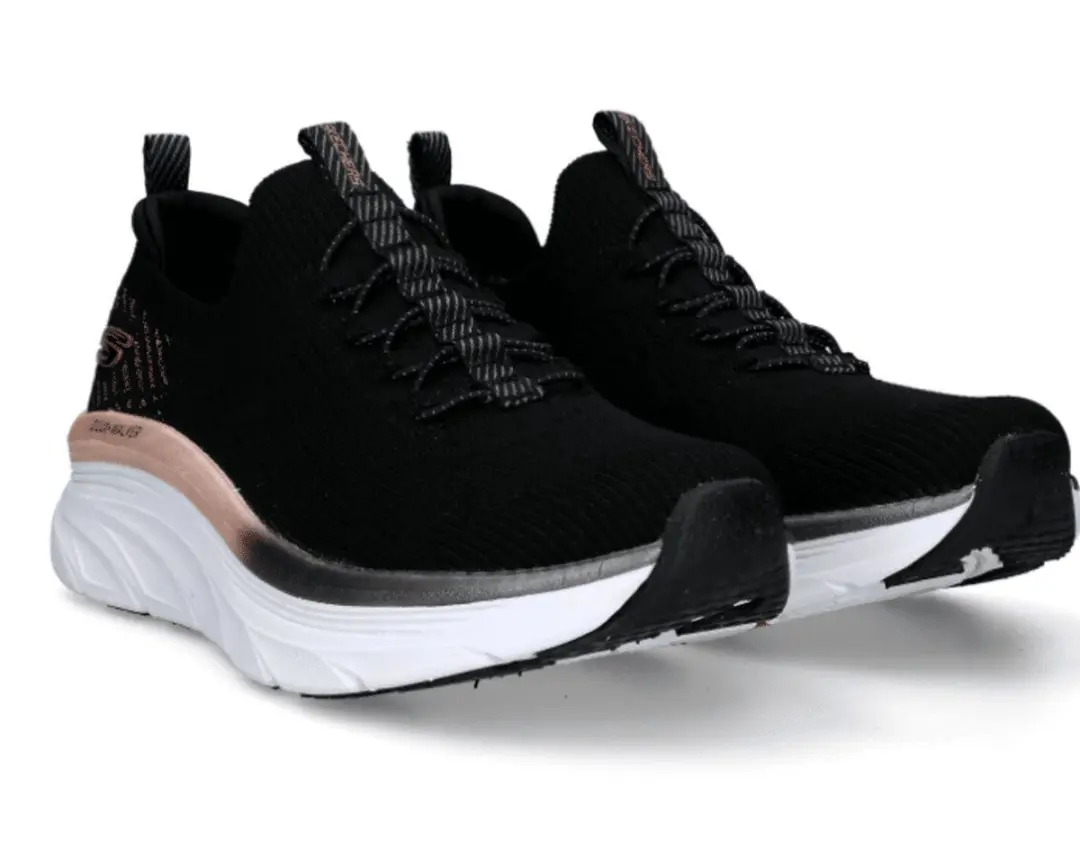 Skechers D'Lux Walker Let It Glow Instappers 36 - Zwart - afbeelding 5 van 6