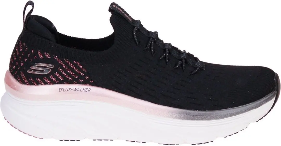 Skechers D'Lux Walker Let It Glow Instappers 36 - Zwart - afbeelding 6 van 6