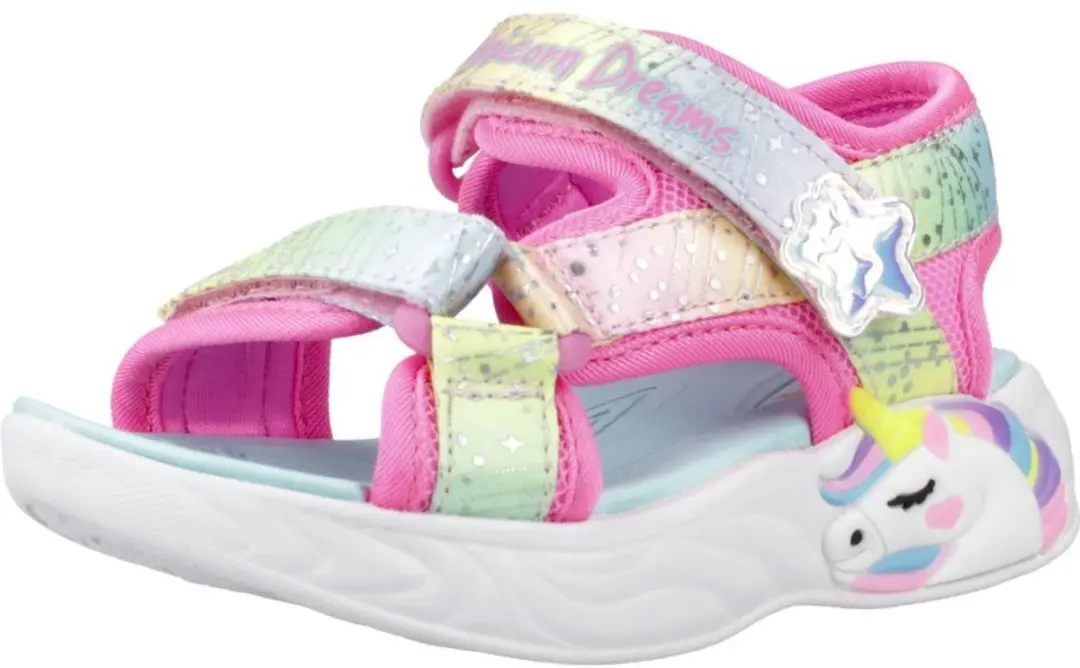 Skechers Unicorn Dreams Kinder Sandaal 26 - Roze - afbeelding 5 van 6