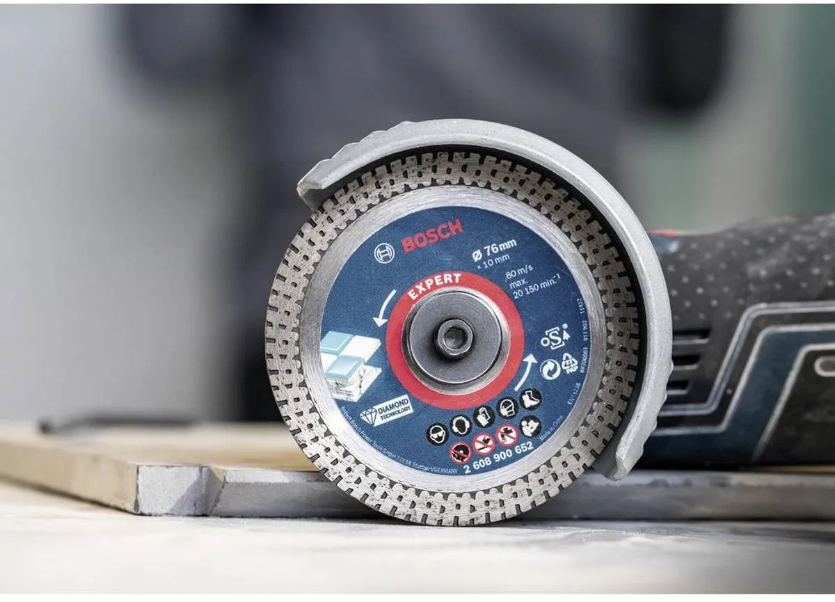 Bosch Professional EXPERT HardCeramic Diamantschijf 76mm - Steen/Beton