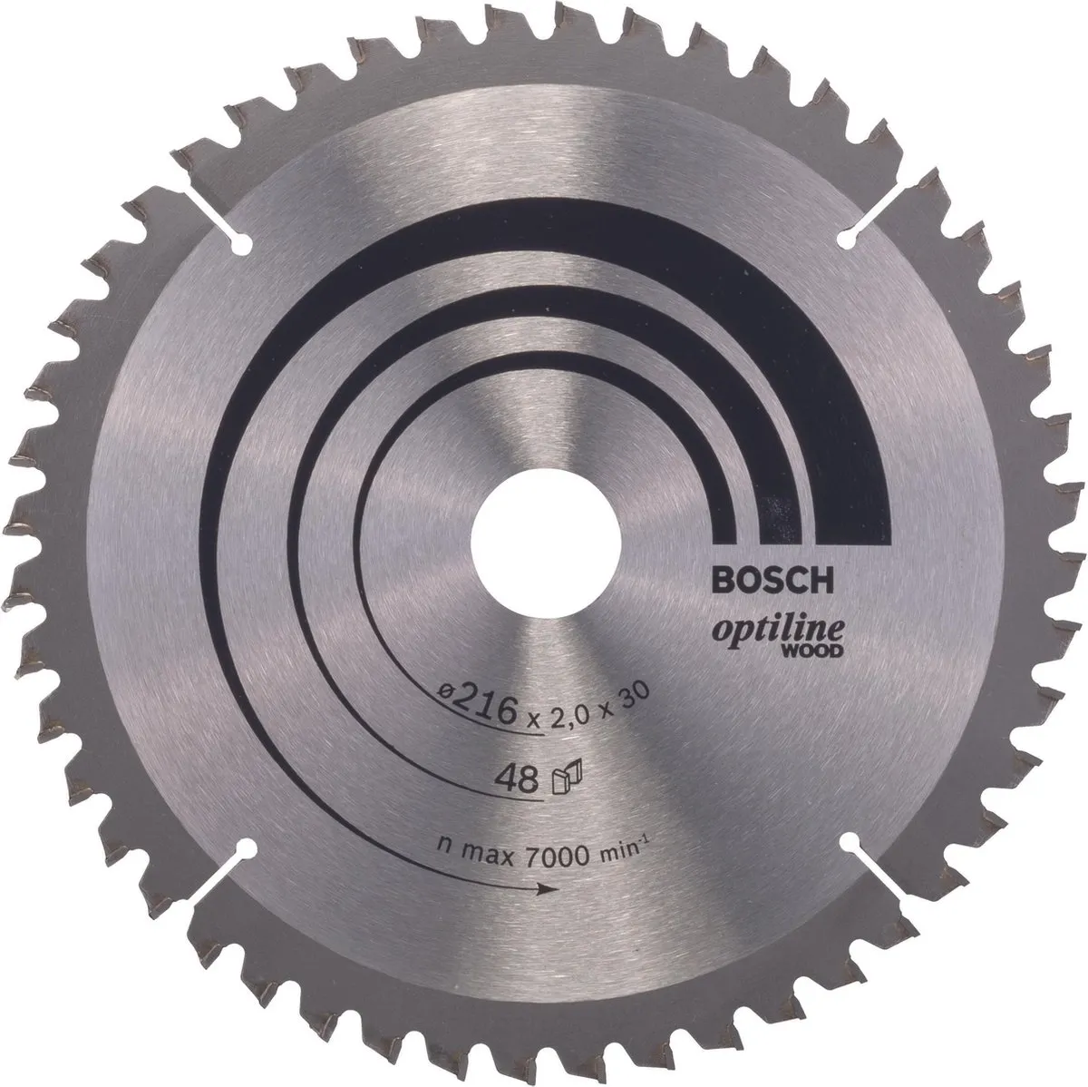Bosch Professional PRO Wood Cirkelzaagblad 216mm Metaal