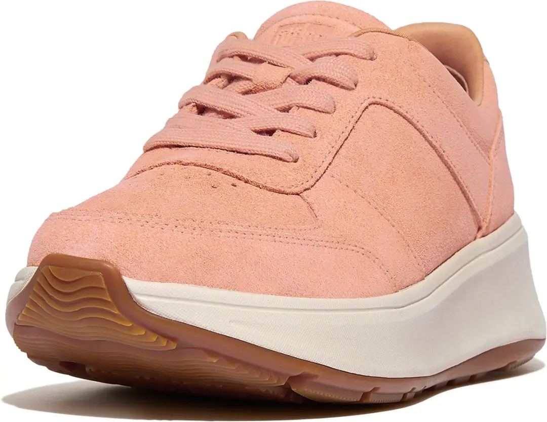 FitFlop FitFlop F-Mode Suede Flatform Sneakers ROZE