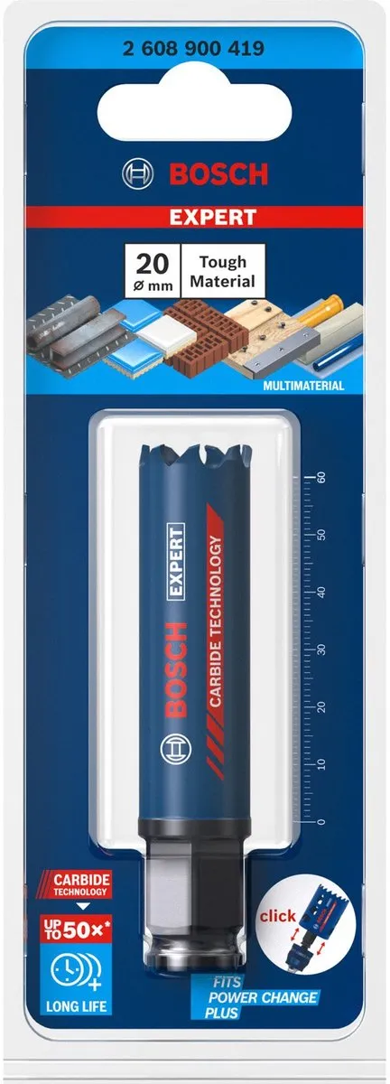 Bosch Professional EXPERT Tough Material Gatzaag 20mm - afbeelding 5 van 6
