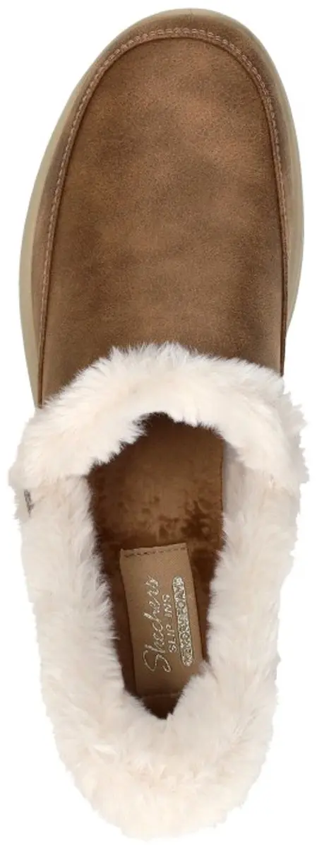 Skechers Cozy Escape Dames Sloffen - Chestnut