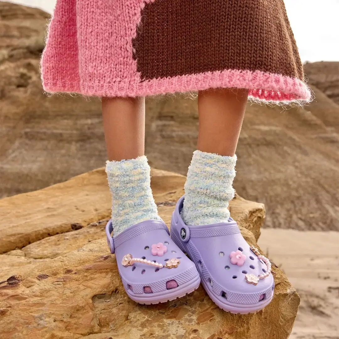 Crocs Classic Clog Kids Mystic Paars - Maat 32