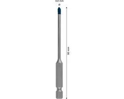 Bosch Professional Expert HEX-9 Hardkeramische Boor 3x90mm - 2608900587