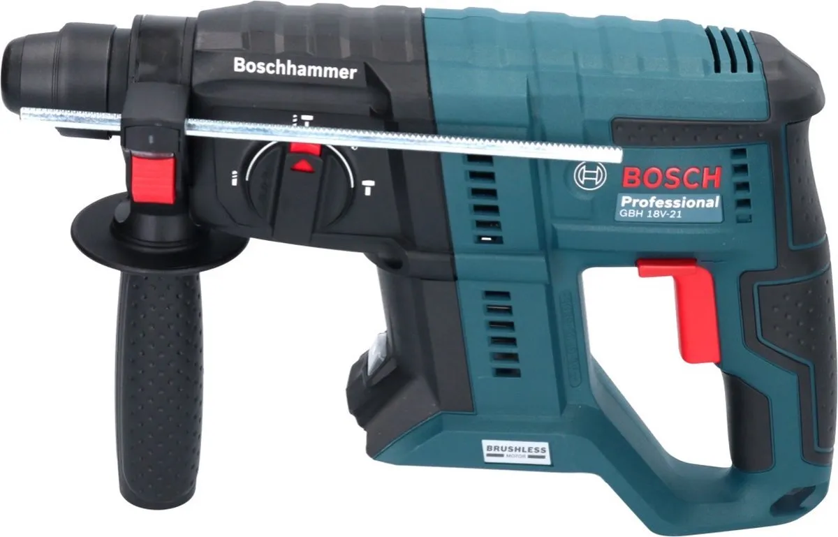 Bosch Professional GBH 18V-21 Accu Combihamer SDS+ - 2J - L-BOXX