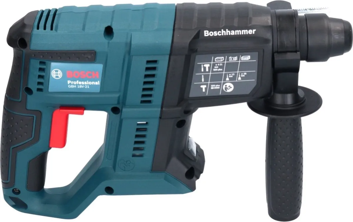 Bosch Professional GBH 18V-21 Accu Combihamer SDS+ - 2J - L-BOXX - afbeelding 6 van 6
