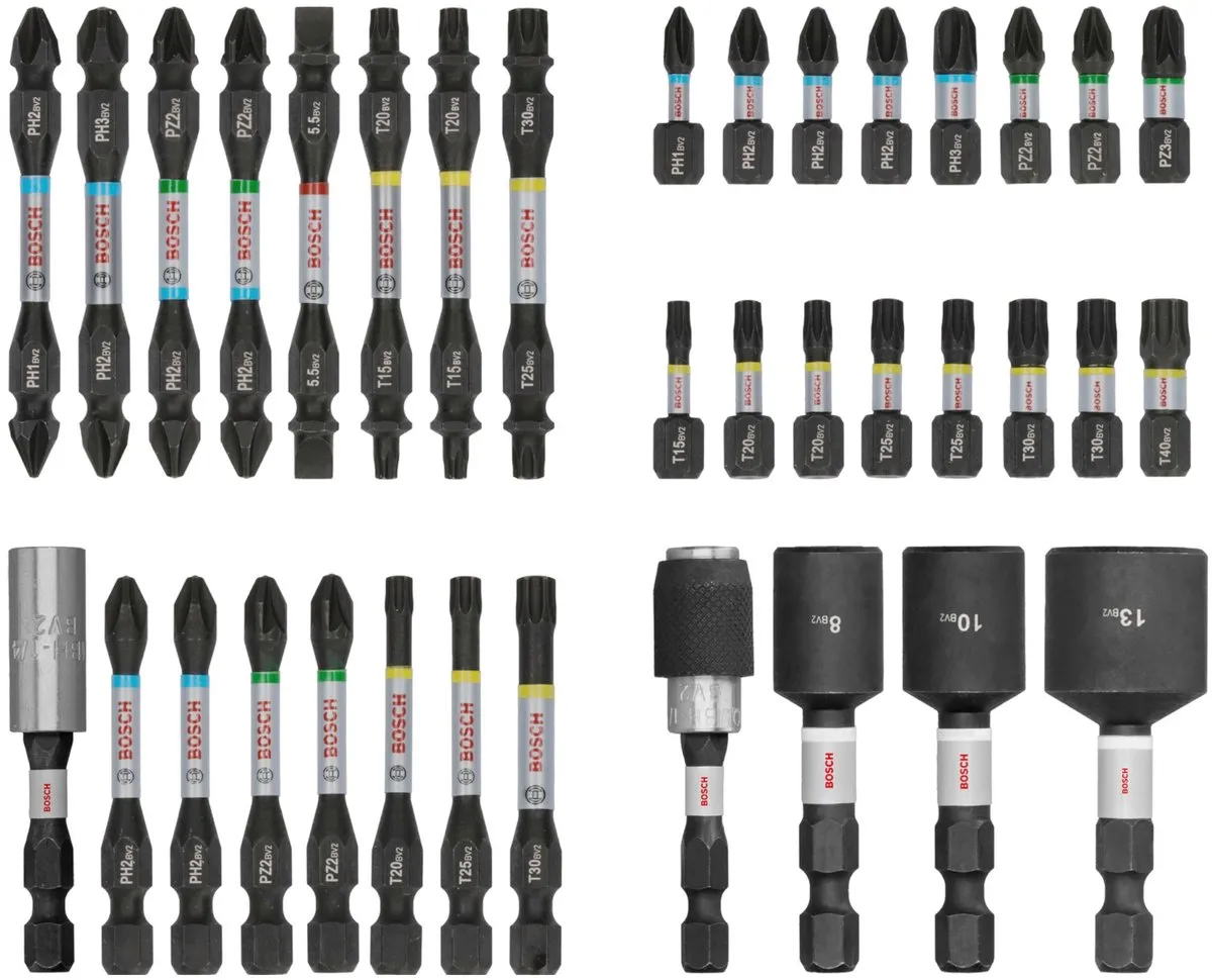 Bosch Professional PRO Impact Schroefbitset 2608522517 - 36-delig