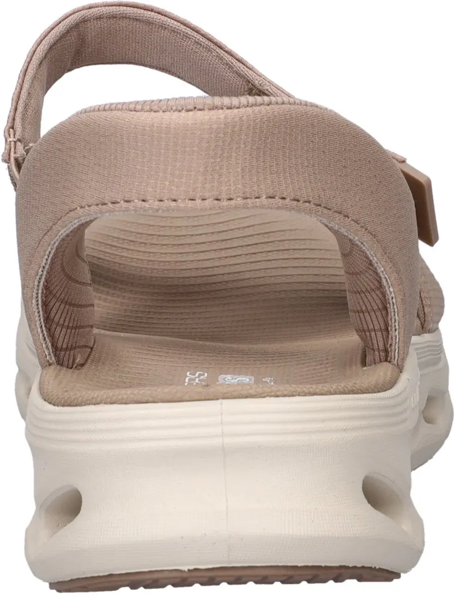 Skechers Go Walk Glide-Step 2.0 Ella Dames Sandaal - Taupe - afbeelding 4 van 6