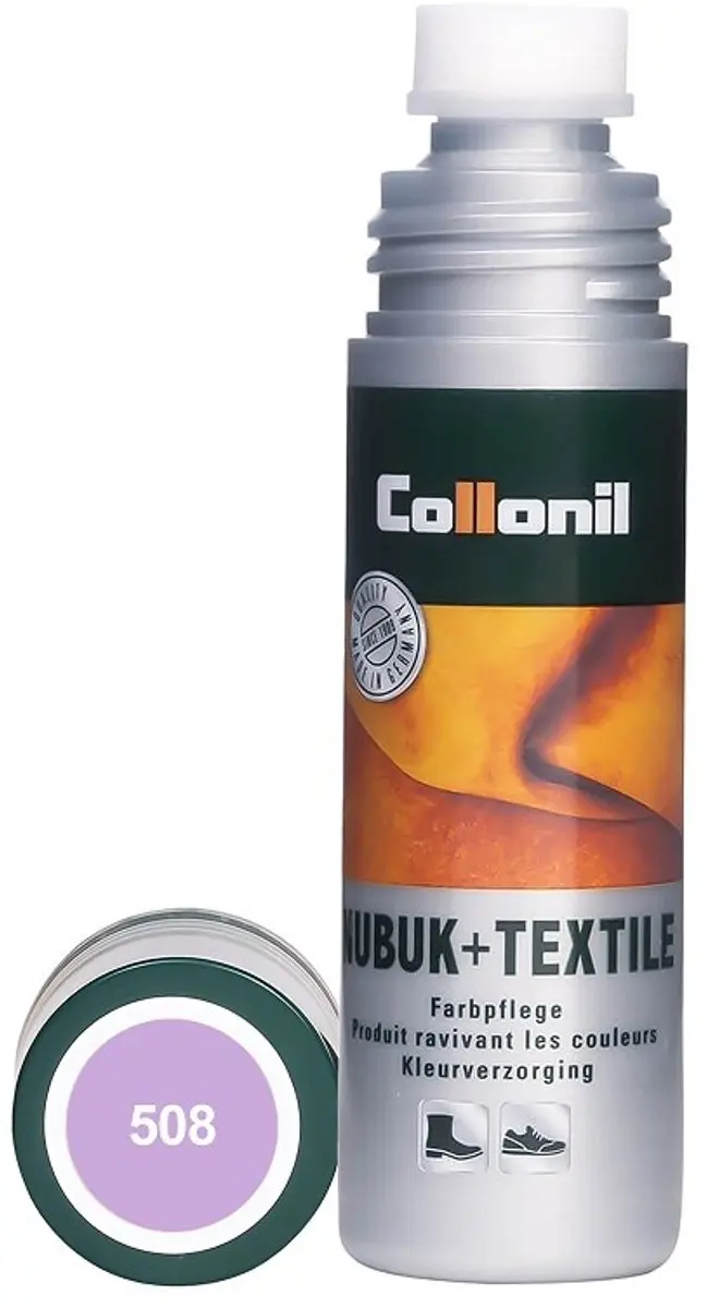Lila Lavendel Mauve Leer & Textiel Opfris Kleurverzorgingsmiddel