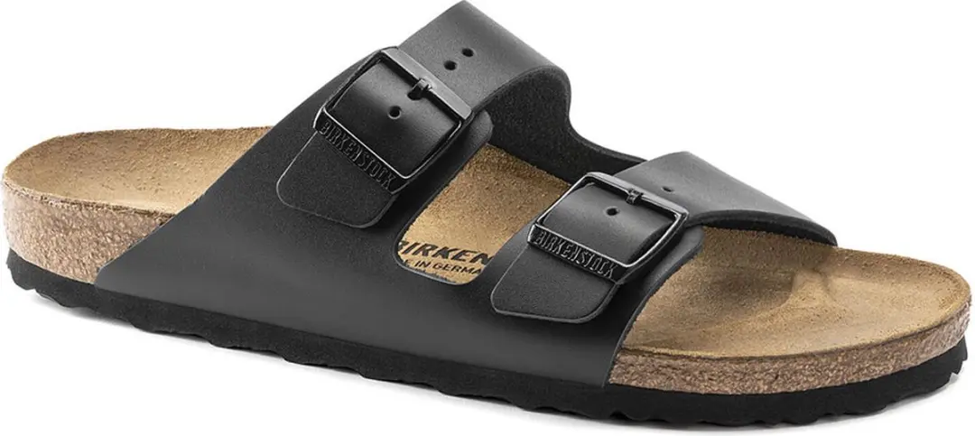 Birkenstock Arizona Slippers Narrow-fit 43 - Zwart Leer - afbeelding 4 van 6