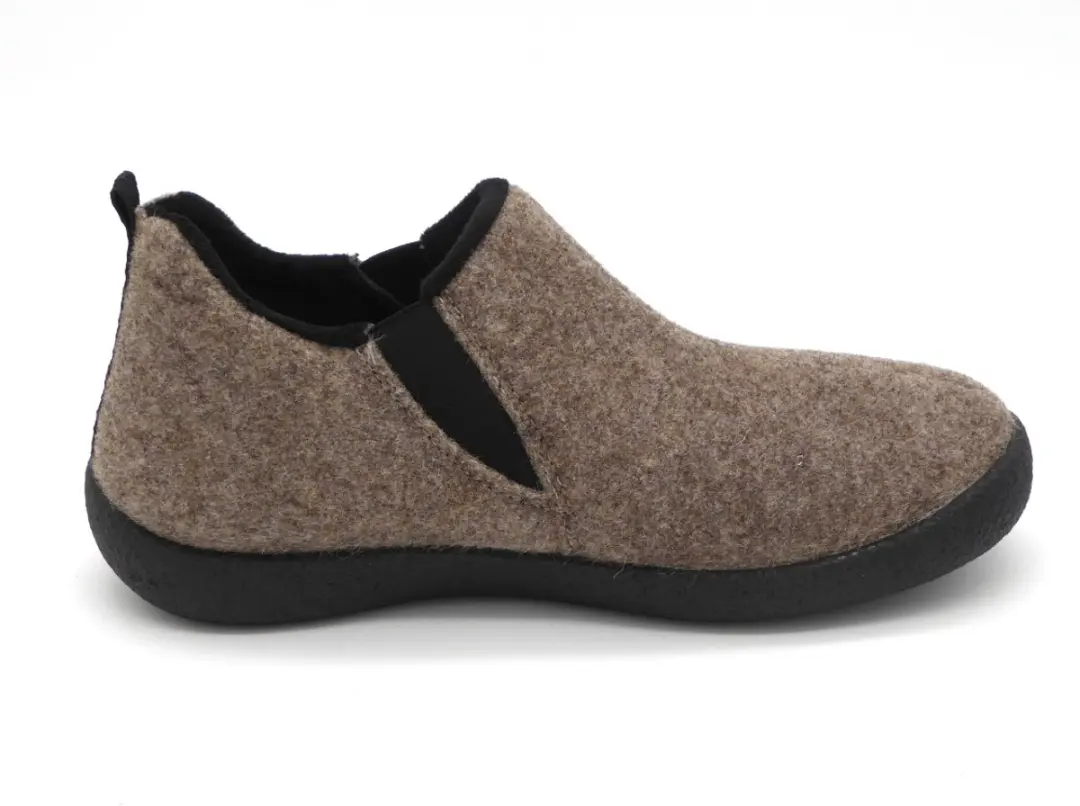 Rohde Dames Pantoffel 2010-17 - Maat 39 - Donkerbeige