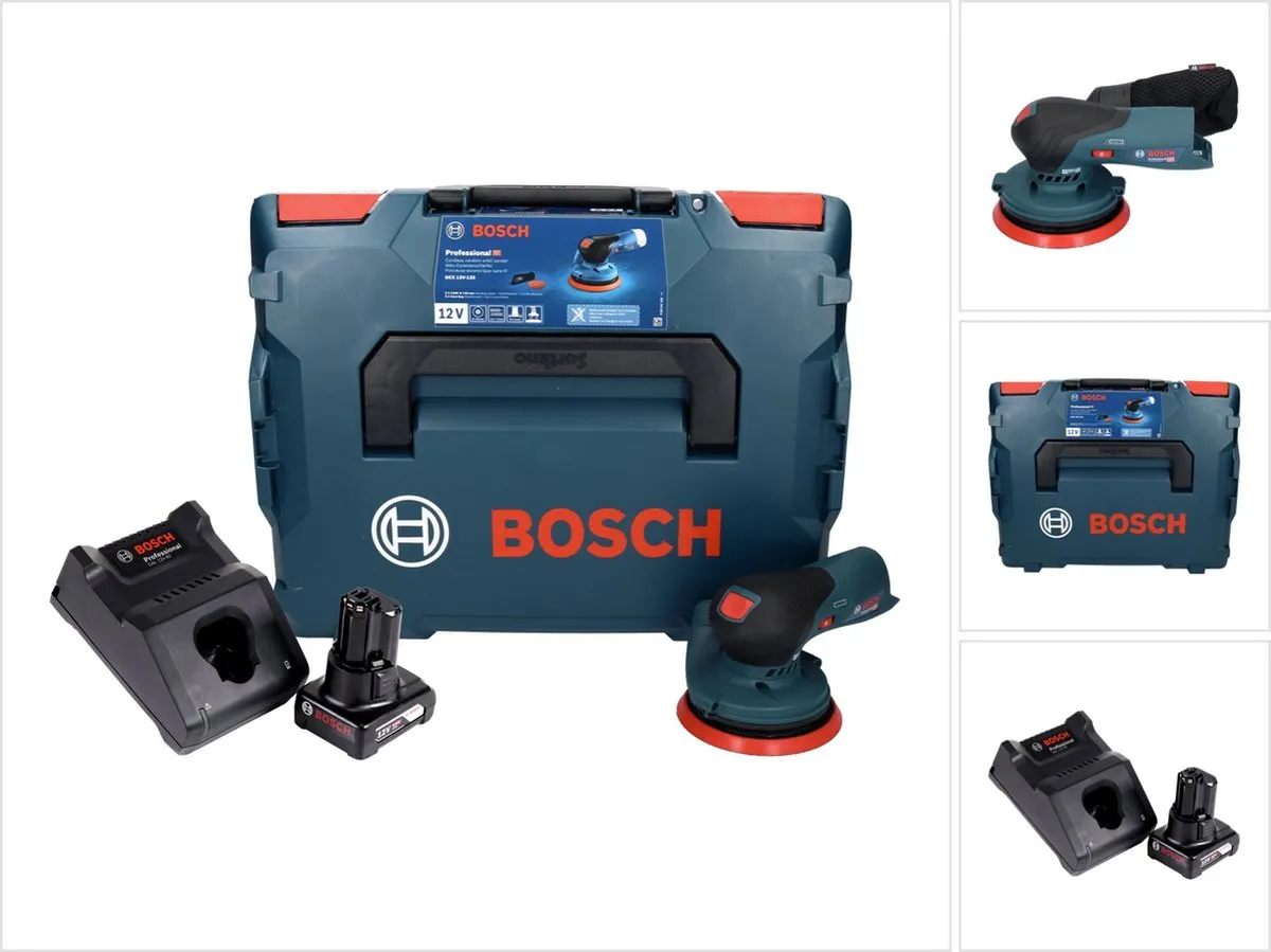 Bosch Professional GEX 12V-125 Excenterschuurmachine 125mm