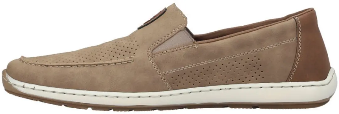 Rieker Heren Instappers Taupe - Maat 42