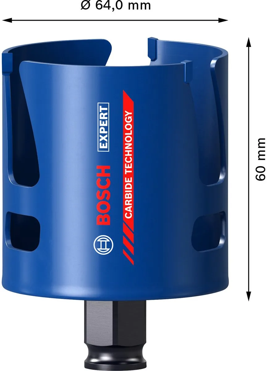 Bosch Professional Expert Gatzaag 64x60mm 2608900467 - afbeelding 2 van 6
