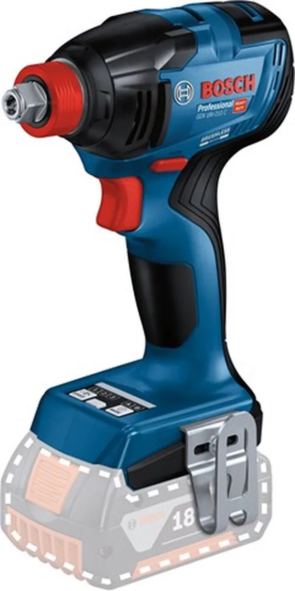Bosch Professional GDX 18V-210 C Accu Slagschroevendraaier - 210W - 2x5.0Ah - afbeelding 2 van 6