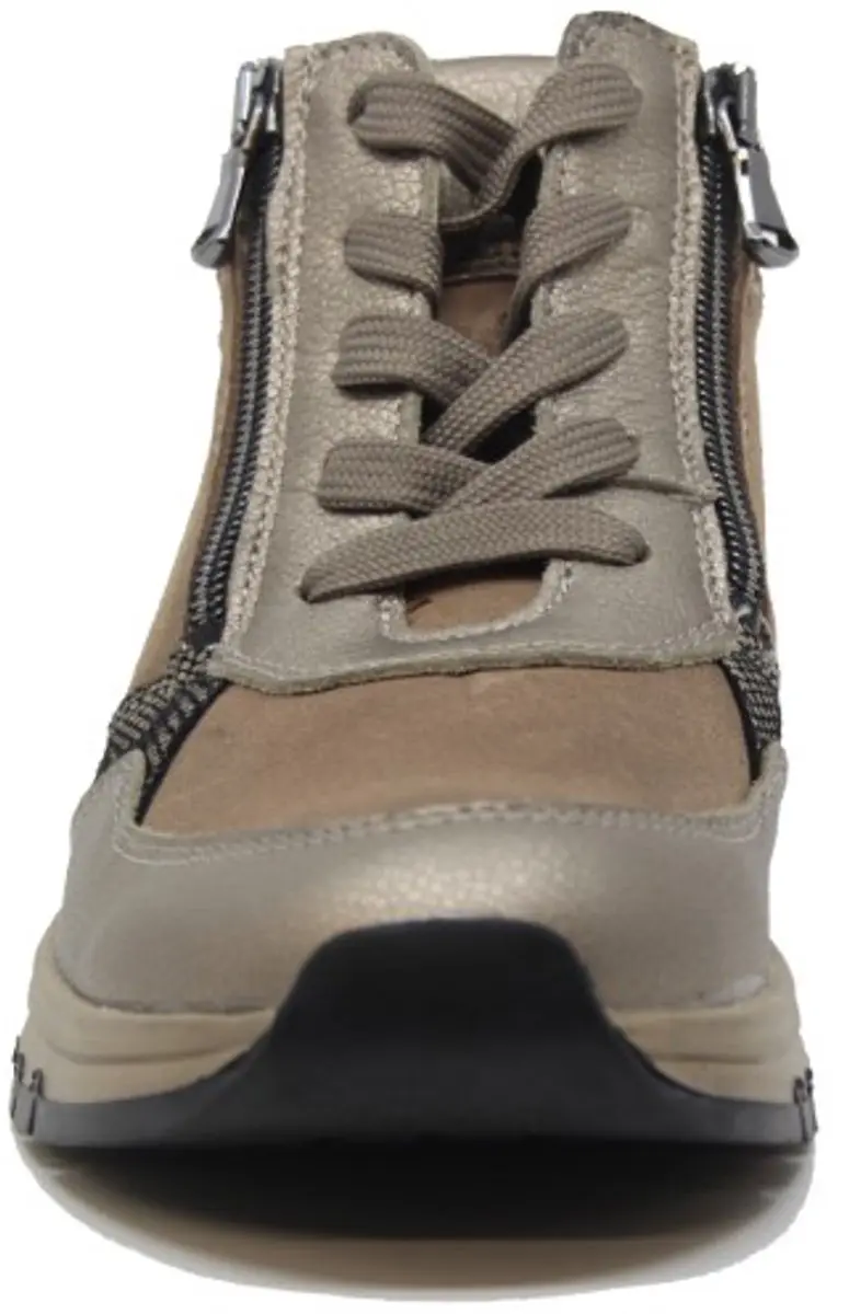 Wäldlaufer 957702 Dames Veterboots - Maat 39 - Metallic