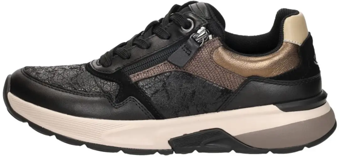 Gabor Rollingsoft Sneakers 0105.01.006 - Dames - Maat 40 - Zwart - afbeelding 2 van 6