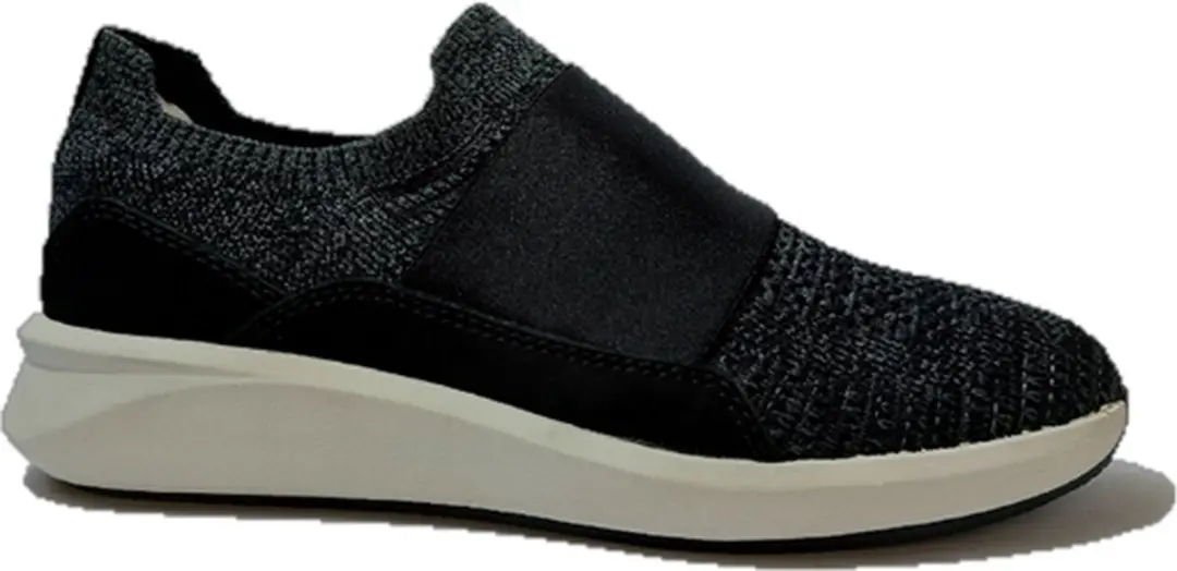 Clarks Un Rio Knit Sneaker 26165487 - Zwart/Grijs