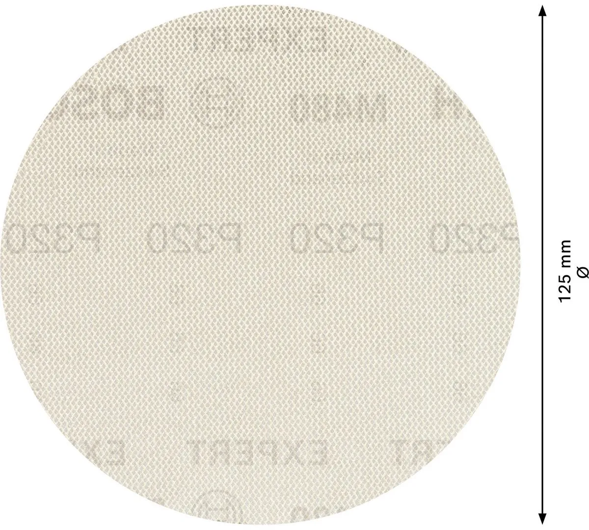 Bosch Professional M480 Schuurnet 125mm - 5 Stuks - afbeelding 6 van 6