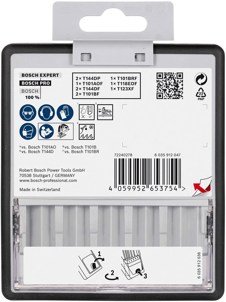 Bosch Professional PRO WOOD+METAL Set 100 - Decoupeerzaagbladen